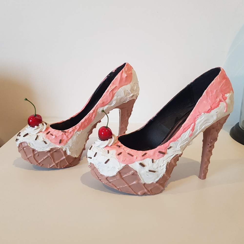 Ice Cream Platform Heels - Picture 2 of 6